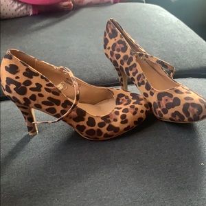 Leopard Heels
